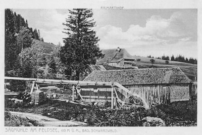 Die Sägmühle am Feldsee